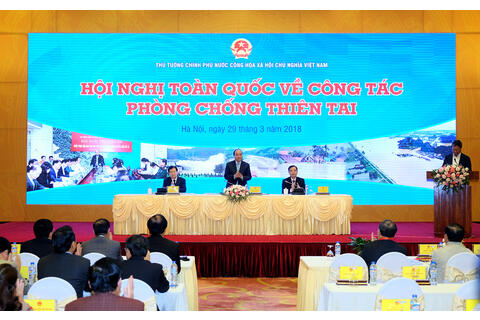 Thủ tướng chủ trì hội nghị toàn quốc phòng chống thiên tai